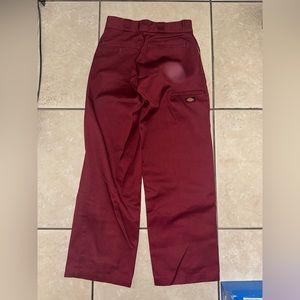 Burgundy Double Knee Dickies
